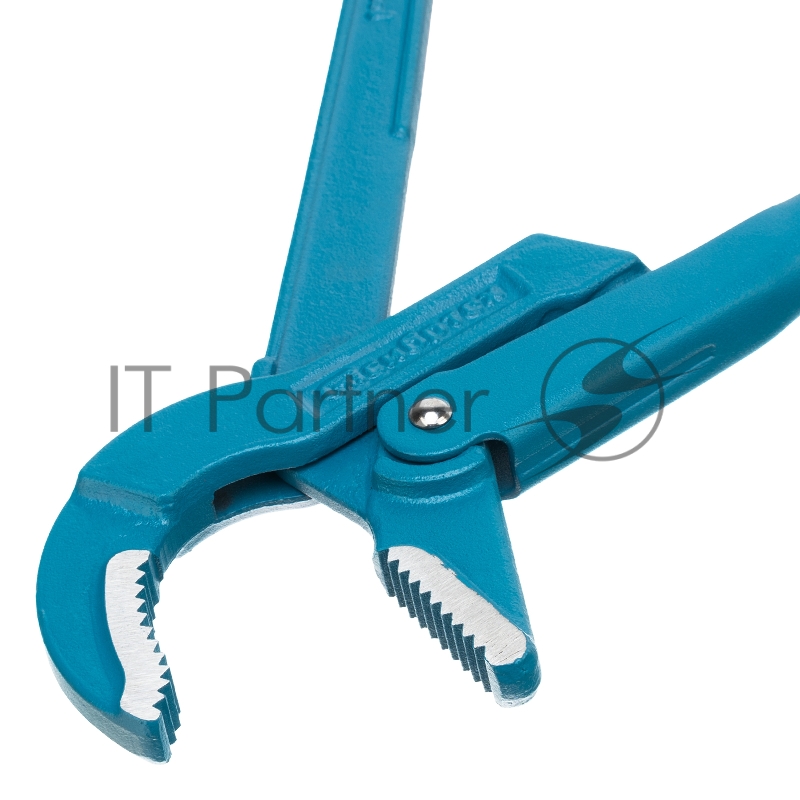 Ключ трубный рычажный СИБРТЕХ ,330x25 мм,с изогнутыми губками//15736