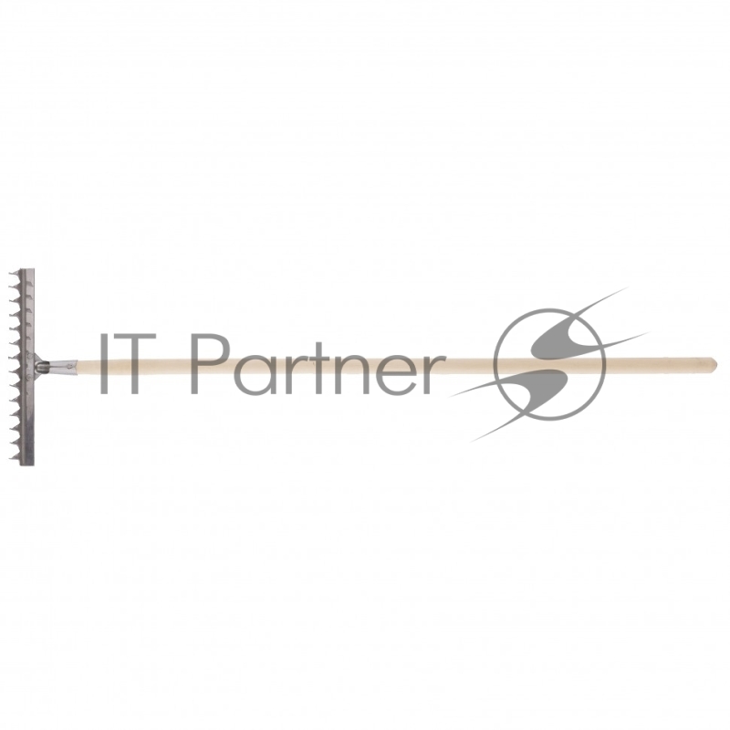 Грабли 12-зубые витые СИБРТЕХ , 290 мм, нерж. сталь, черенок в/с// СИБРТЕХ Россия 61754