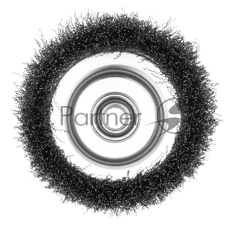 Щетка для УШМ СИБРТЕХ , 125 мм М14, чашка, витая проволока 0,3 mm 746067