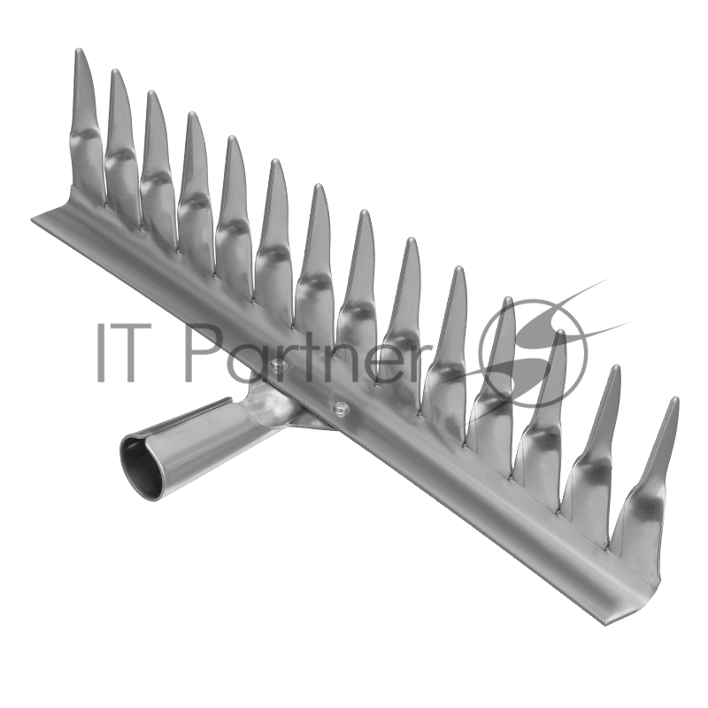 Грабли 14-зубые витые СИБРТЕХ , 340 мм, нерж. сталь, без черенка// СИБРТЕХ Россия 61759