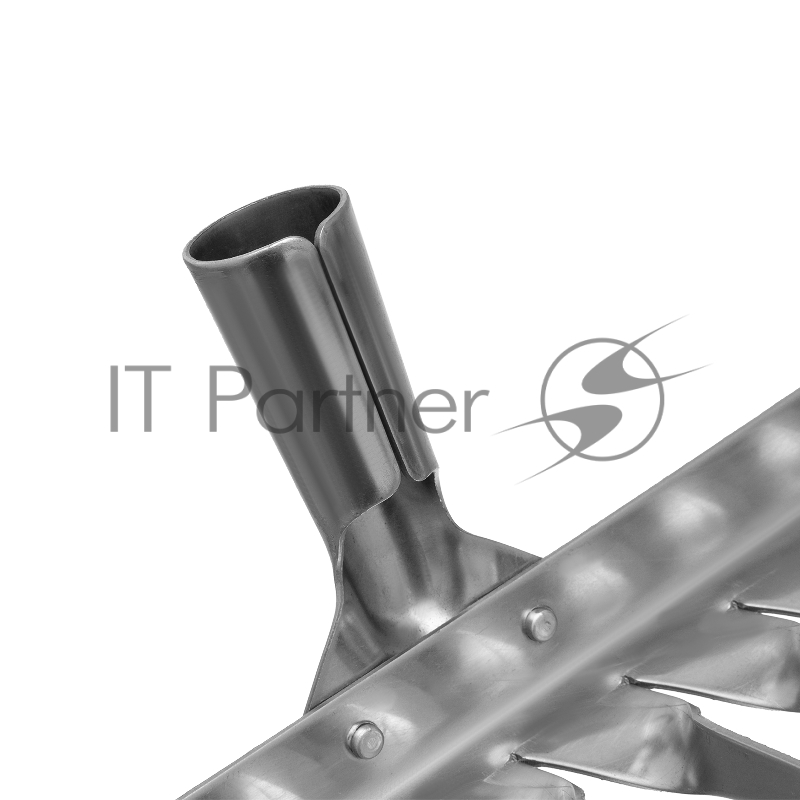 Грабли 14-зубые витые СИБРТЕХ , 340 мм, нерж. сталь, без черенка// СИБРТЕХ Россия 61759