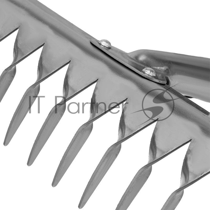 Грабли 14-зубые витые СИБРТЕХ , 340 мм, нерж. сталь, без черенка// СИБРТЕХ Россия 61759
