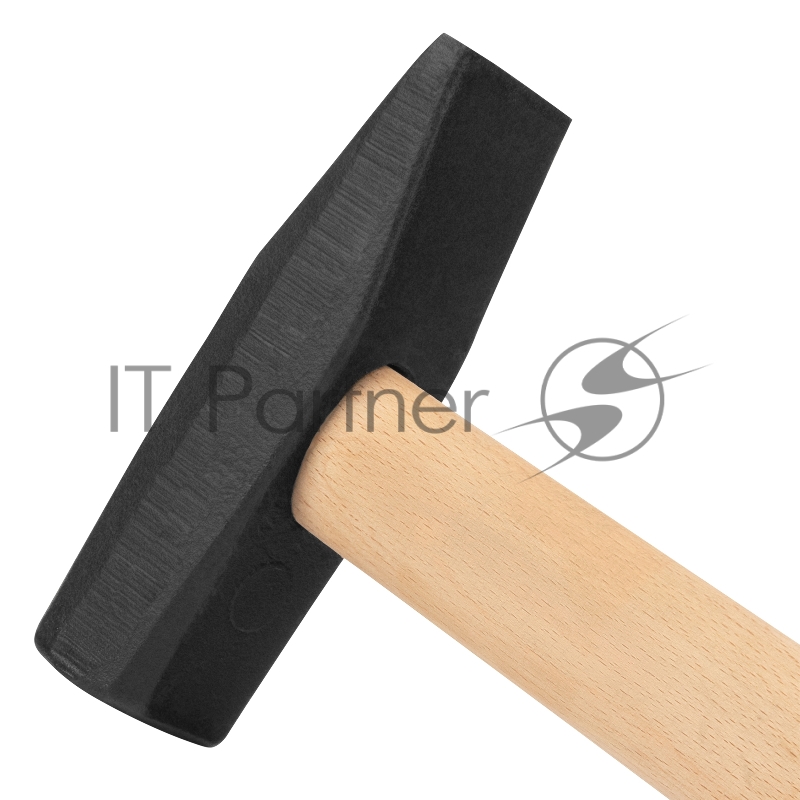 Молоток слесарный СИБРТЕХ , 800 г, квадратный боек, деревянная рукоятка 10220