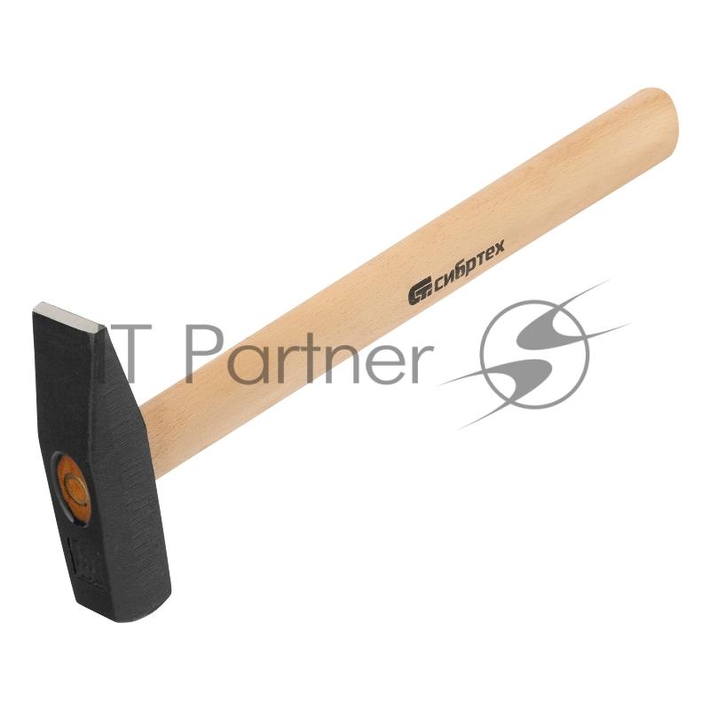 Молоток слесарный СИБРТЕХ , 800 г, квадратный боек, деревянная рукоятка 10220