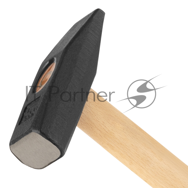 Молоток слесарный СИБРТЕХ , 800 г, квадратный боек, деревянная рукоятка 10220