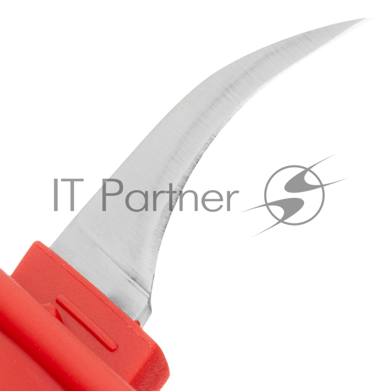 Нож диэлектрический СИБРТЕХ , серповидная рабочая кромка полотна 78804