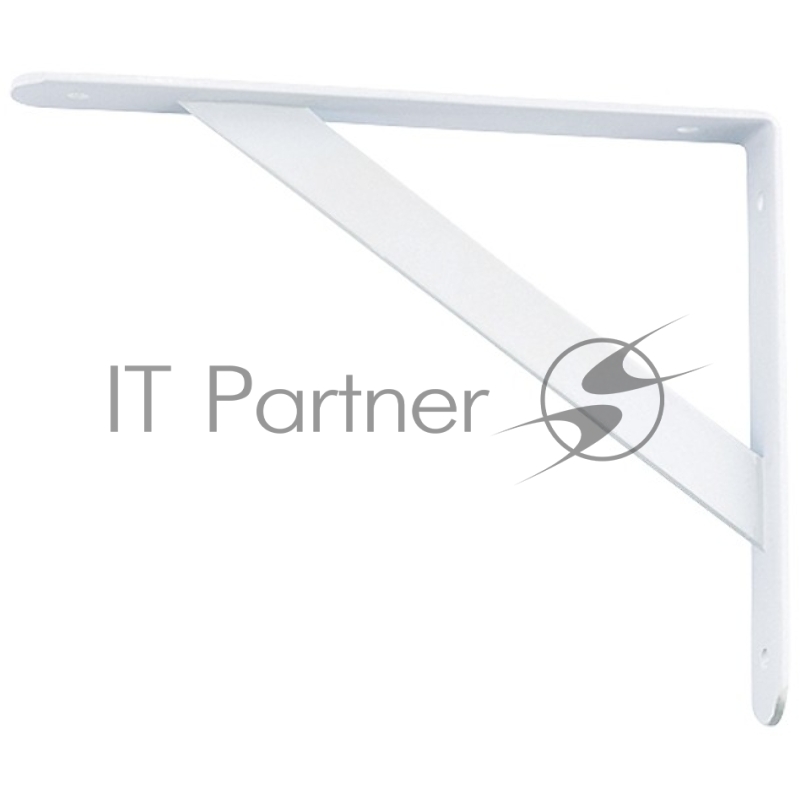 Кронштейн усиленный СИБРТЕХ 250x200x30x4 мм, белый//СИБРТЕХ 94045