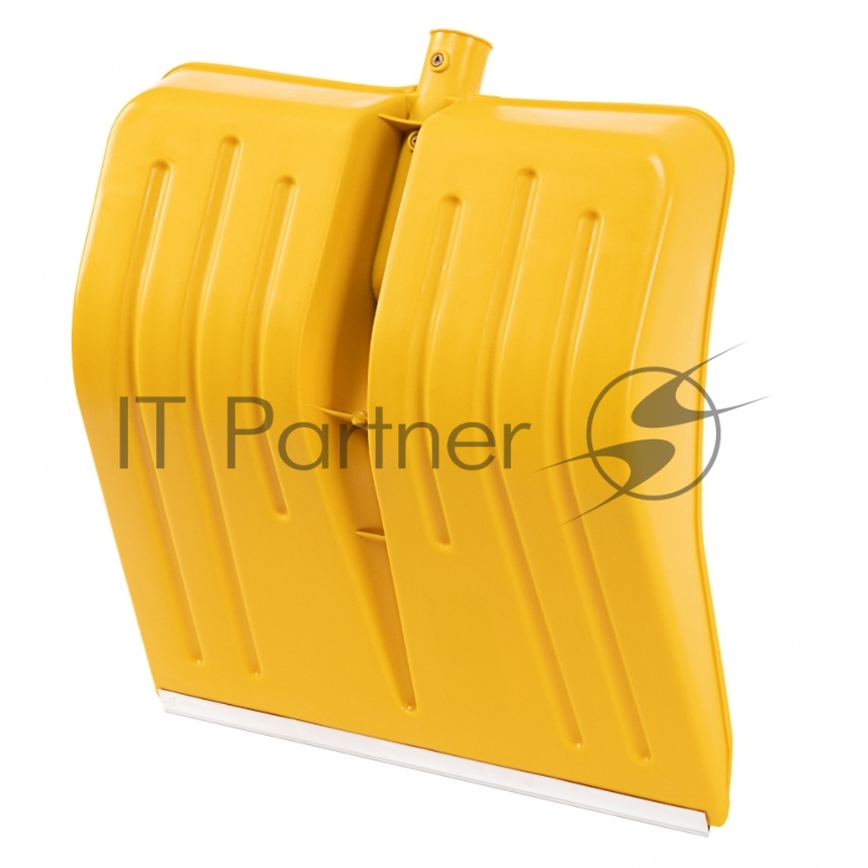 Лопата полипропиленовая СИБРТЕХ желтая 400 х 420 мм без черенка, Россия 61616