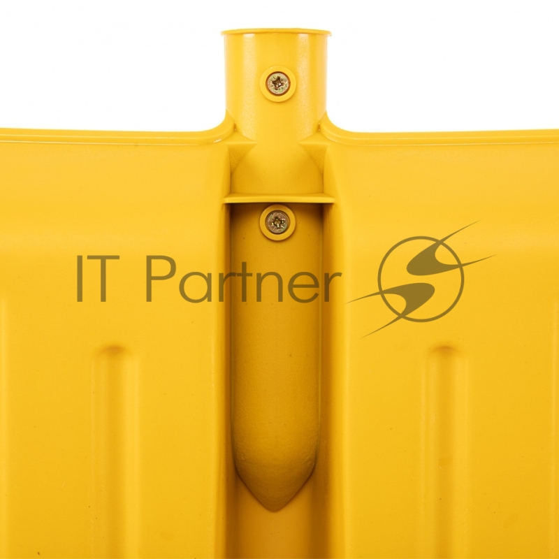 Лопата полипропиленовая СИБРТЕХ желтая 400 х 420 мм без черенка, Россия 61616