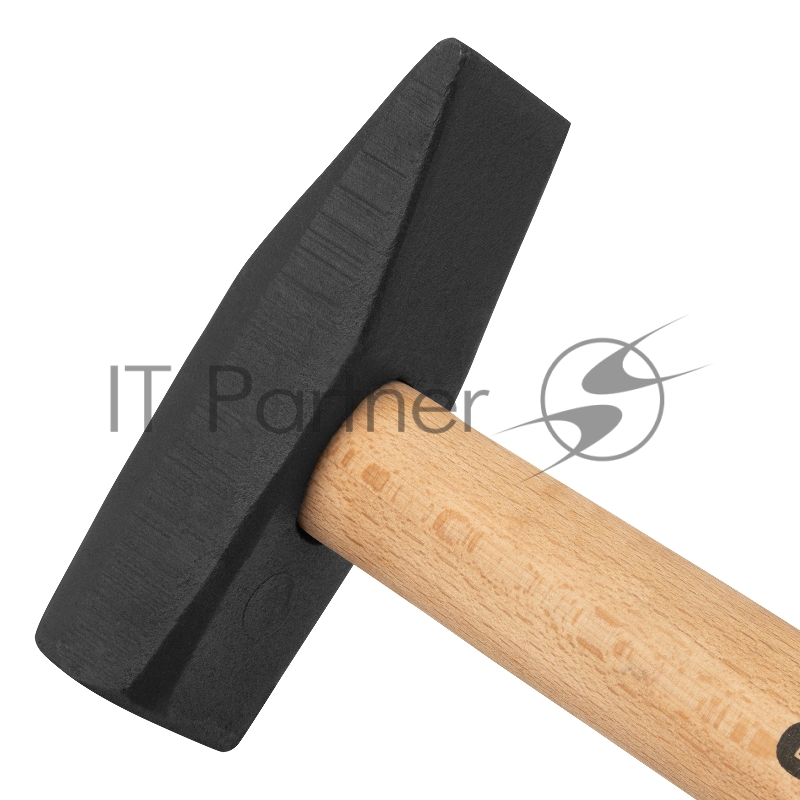 Молоток слесарный СИБРТЕХ , 1000 г, квадратный боек, деревянная рукоятка 10222