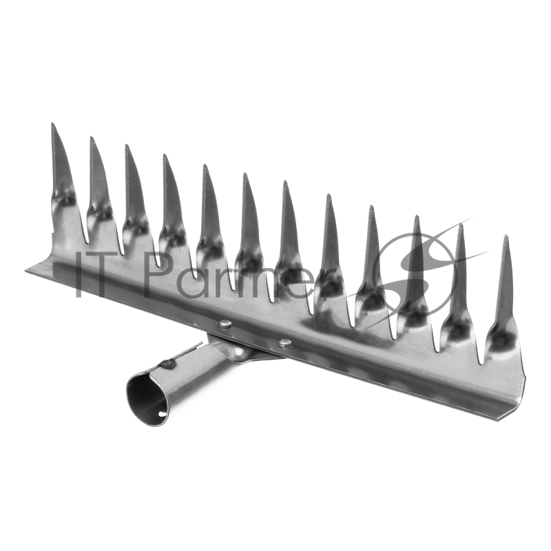 Грабли СИБРТЕХ 12-зубые витые, 290 мм, нерж. сталь, без черенка// СИБРТЕХ Россия 61753