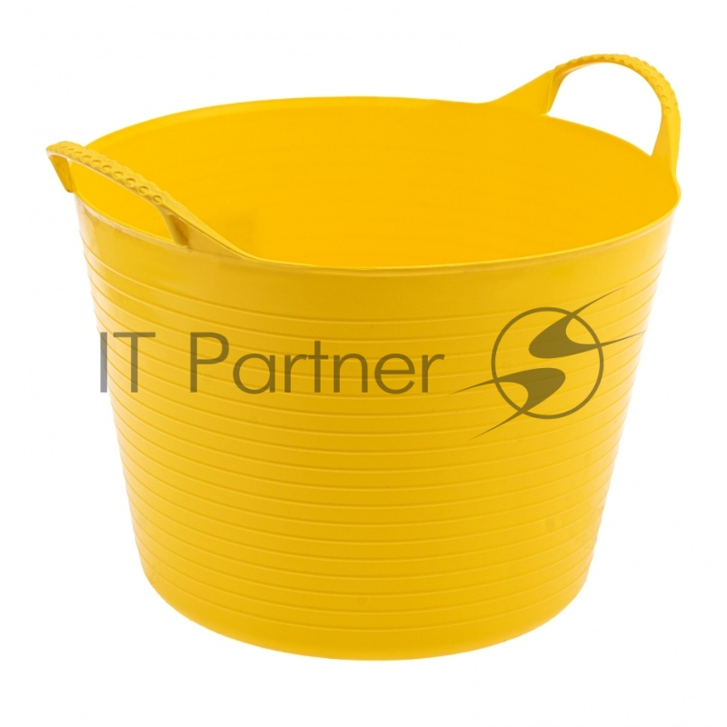 Ведро гибкое СИБРТЕХ сверхпрочное 14л, желтое // СИБРТЕХ 67502