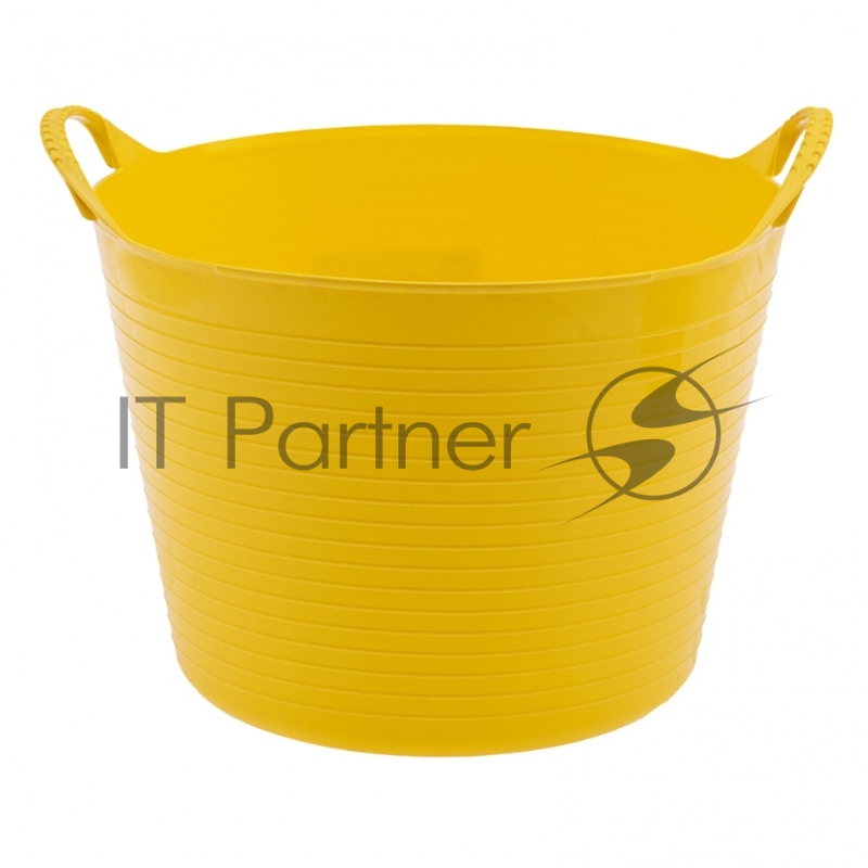 Ведро гибкое СИБРТЕХ сверхпрочное 14л, желтое // СИБРТЕХ 67502