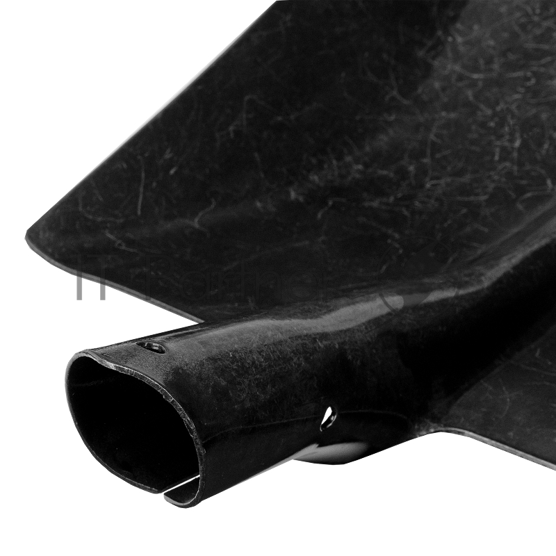 Лопата совковая СИБРТЕХ американка, рельсовая сталь, без черенка, 614712