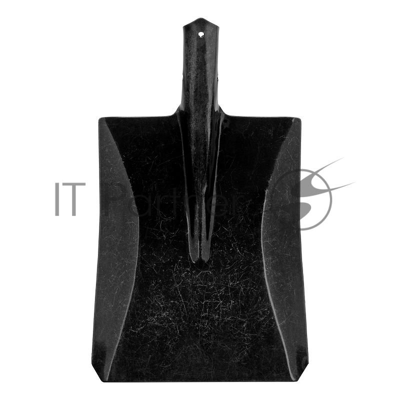 Лопата совковая СИБРТЕХ американка, рельсовая сталь, без черенка, 614712