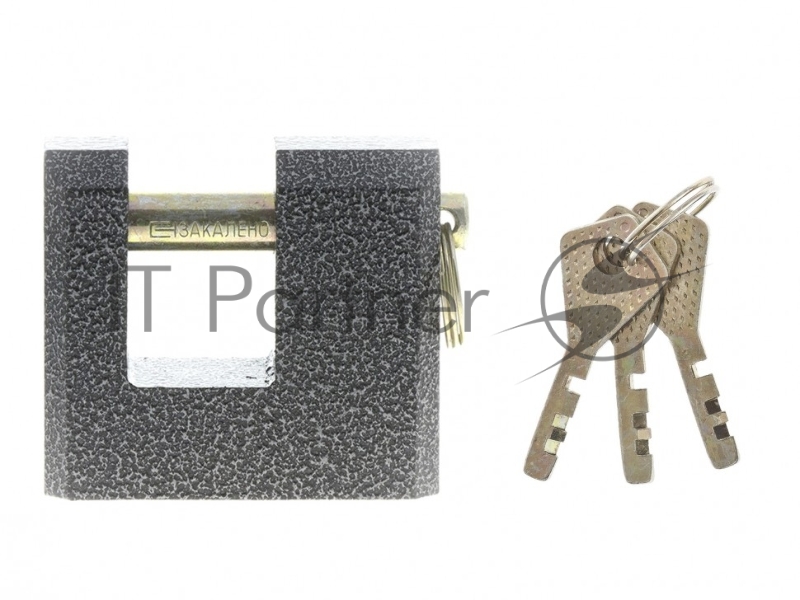 Замок навесной СИБРТЕХ ЗН2-3,70 мм//91605