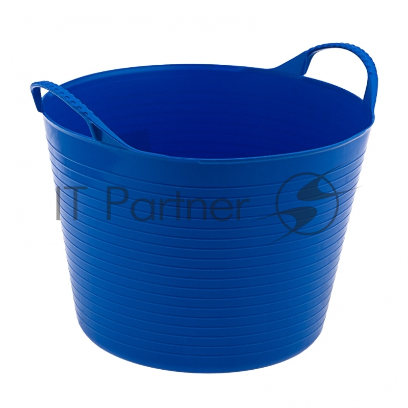 Ведро гибкое сверхпрочное СИБРТЕХ 14л, синее // СИБРТЕХ 67503