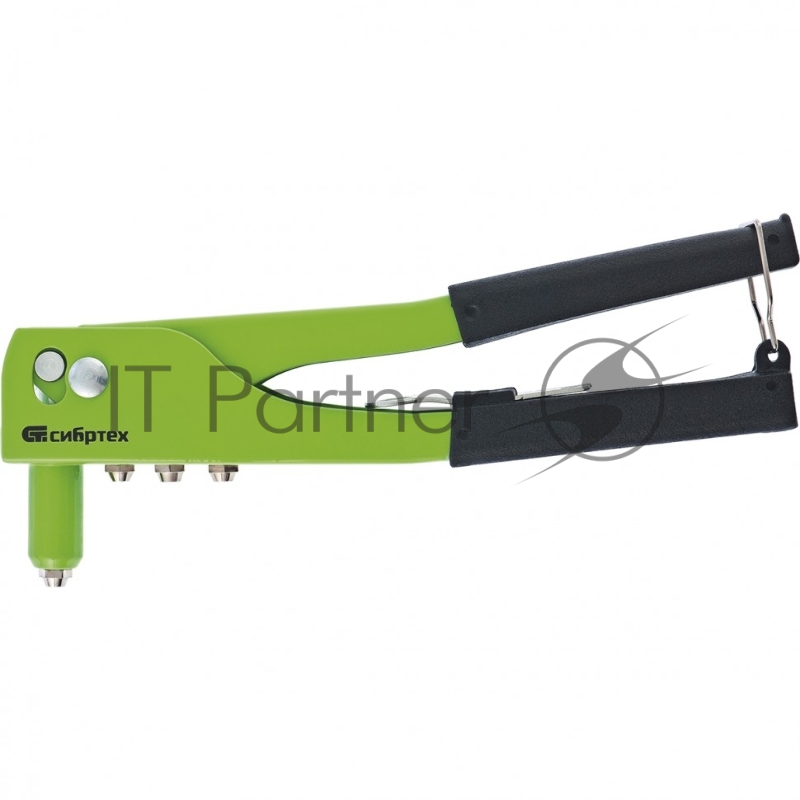 Заклепочник СИБРТЕХ 260 мм, заклепки 2,4-3,2-4,0-4,8 мм// СИБРТЕХ 40541