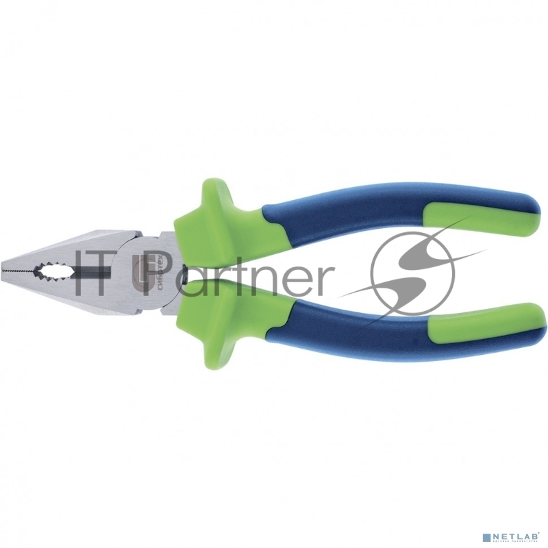 Плоскогубцы комбинированные СИБРТЕХ , 180 мм, двухкомпонентные рукоятки// СИБРТЕХ 17051