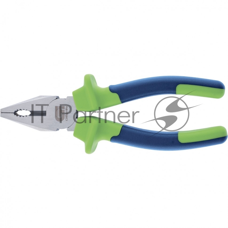 Плоскогубцы комбинированные СИБРТЕХ , 180 мм, двухкомпонентные рукоятки// СИБРТЕХ 17051