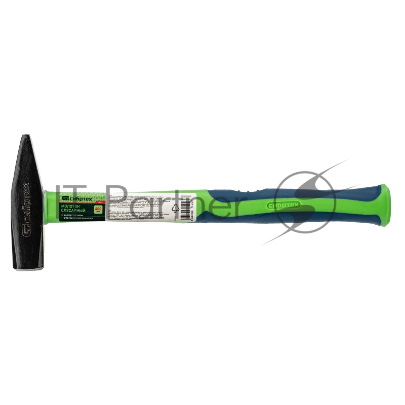 Молоток слесарный СИБРТЕХ , 400 г, фибергласовая обрезиненная рукоятка// СИБРТЕХ 10321
