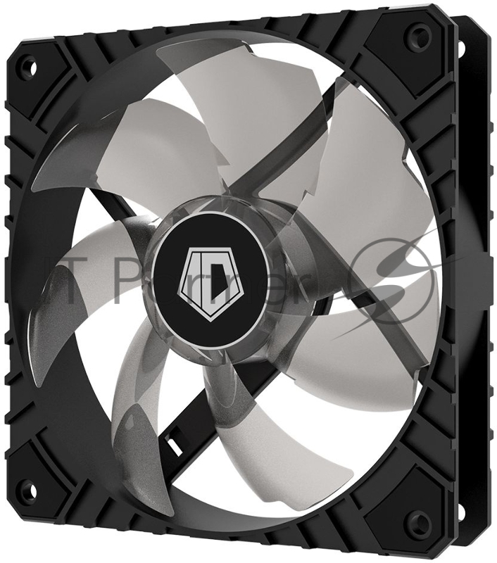 Вентилятор ID-COOLING WF-12025-SD-K 120x120x25мм (80шт./кор, 1600об/мин, Black) BOX