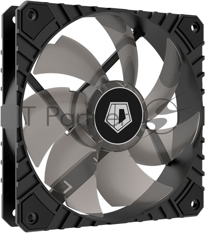 Вентилятор ID-COOLING WF-12025-SD-K 120x120x25мм (80шт./кор, 1600об/мин, Black) BOX