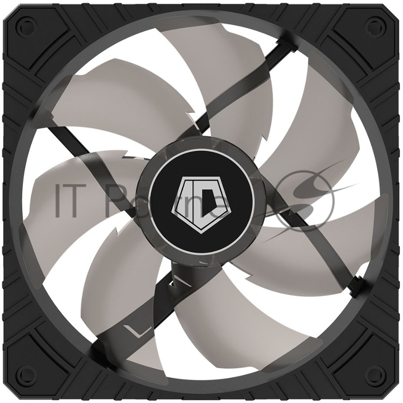 Вентилятор ID-COOLING WF-12025-SD-K 120x120x25мм (80шт./кор, 1600об/мин, Black) BOX