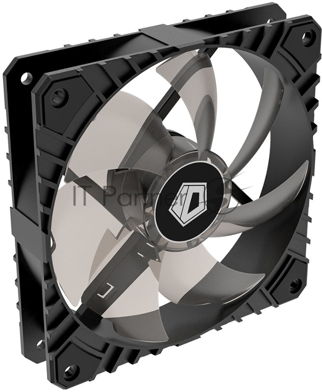 Вентилятор ID-COOLING WF-12025-SD-K 120x120x25мм (80шт./кор, 1600об/мин, Black) BOX