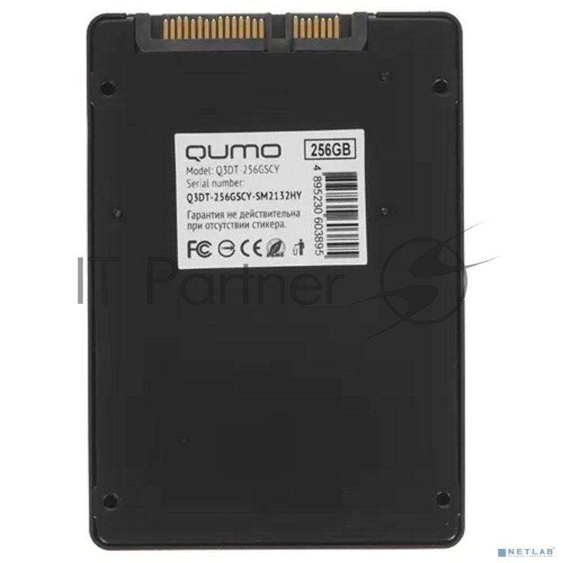 Накопитель SSD 256GB QUMO Novation TLC 3D (Q3DT-256GSCY)