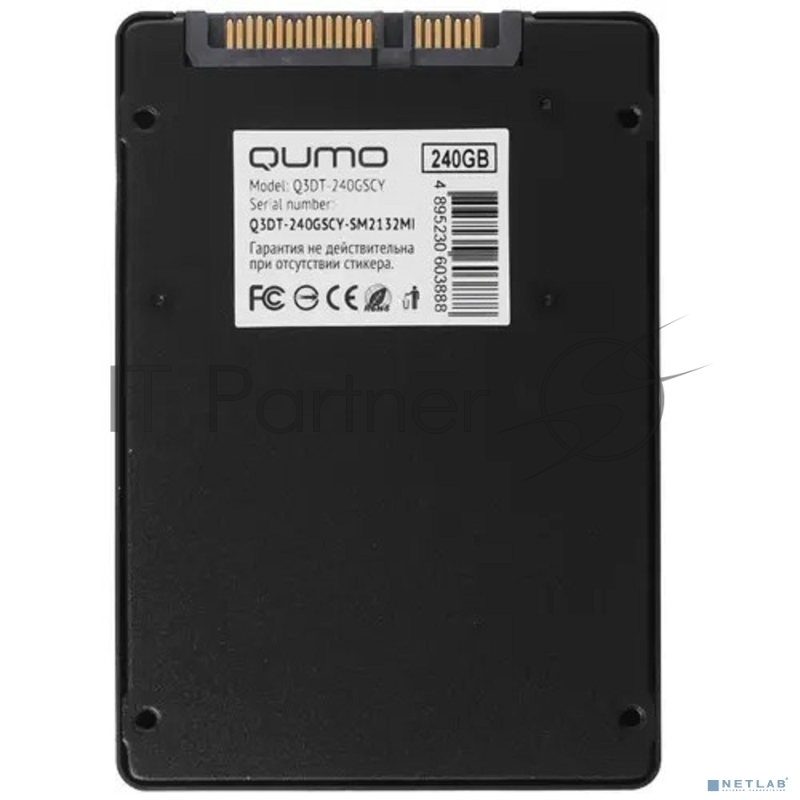 Накопитель SSD 240GB QUMO Novation TLC 3D (Q3DT-240GSCY)