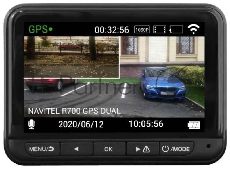 Видеорегистратор Navitel R700 GPS 2CH черный 1080x1920 1080p 170гр. GPS MSTAR AIT8339