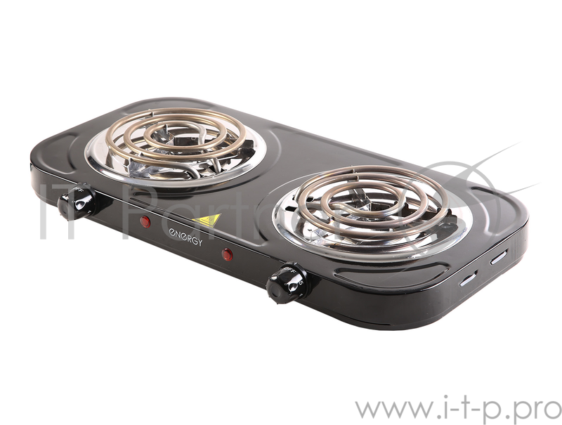 Плитка электрическая ENERGY EN-904В 1000+1000Вт нерж. сталь