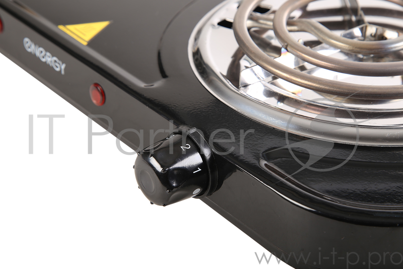 Плитка электрическая ENERGY EN-904В 1000+1000Вт нерж. сталь