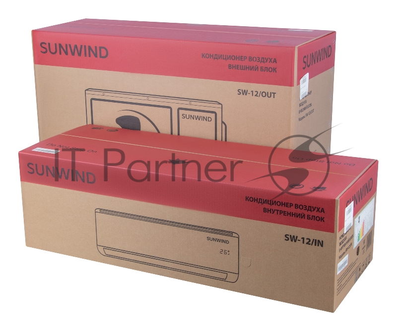 Сплит-система SunWind SW-12/IN - SW-12/OUT белый