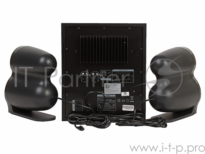 Колонки MICROLAB T10 2 колонки+сабвуфер черные (56W RMS)