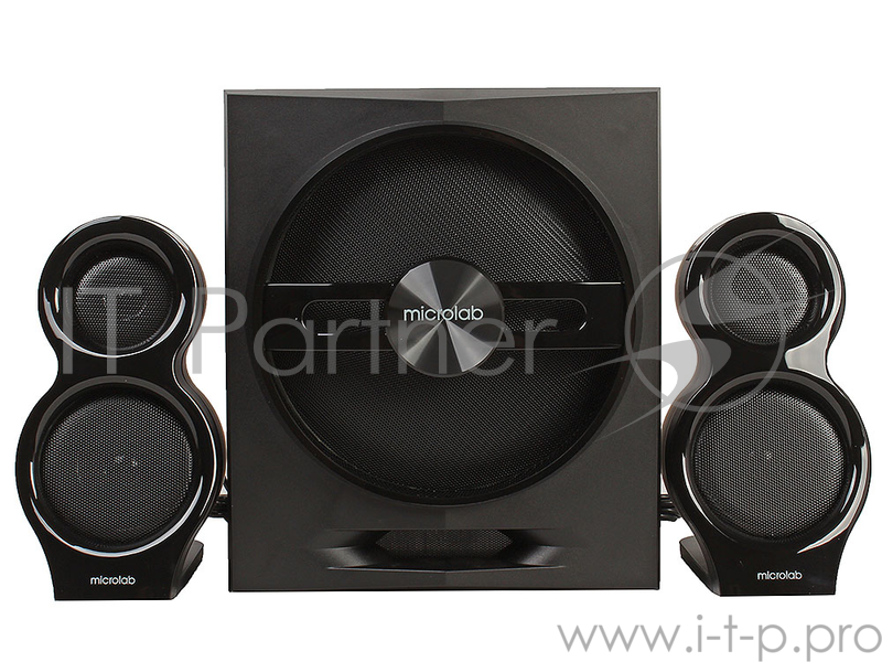 Колонки MICROLAB T10 2 колонки+сабвуфер черные (56W RMS)