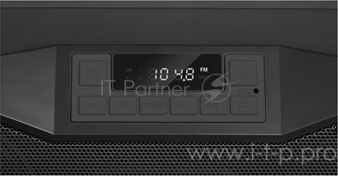 Колонки SVEN PS-430, черный (15 Вт, Waterproof (IPx5),Bluetooth, FM, USB, microSD, LED-дисплей, 2000мА*ч)