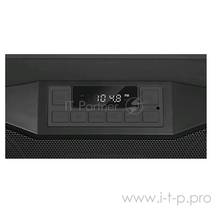 Колонки SVEN PS-430, черный (15 Вт, Waterproof (IPx5),Bluetooth, FM, USB, microSD, LED-дисплей, 2000мА*ч)