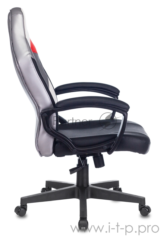 Кресло игровое Zombie HERO QUEEN черный/белый искусственная кожа с подголов. крестовина пластик