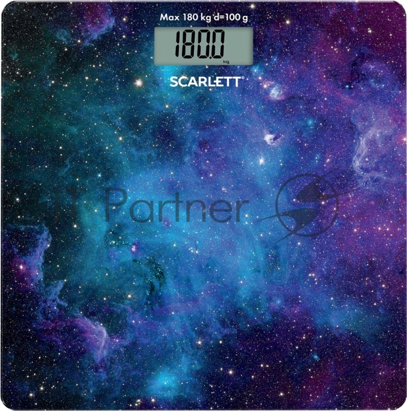Весы напольные электронные Scarlett SC-BS33E046 макс.180кг рисунок