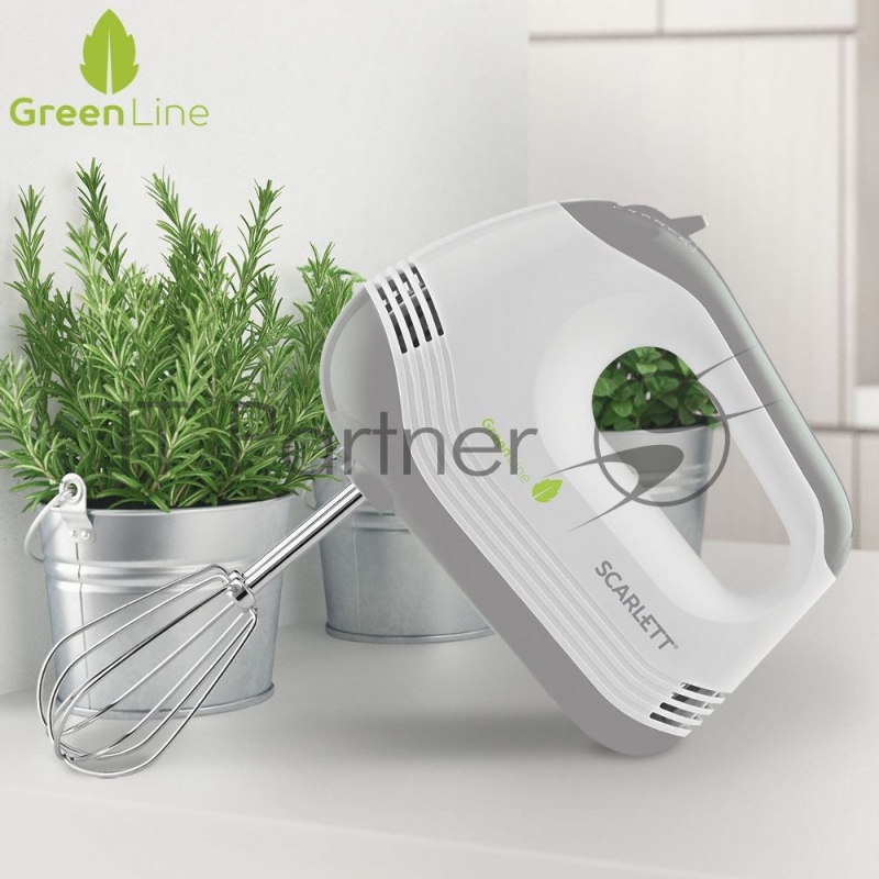 Миксер ручной Scarlett SC-HM40S17 белый