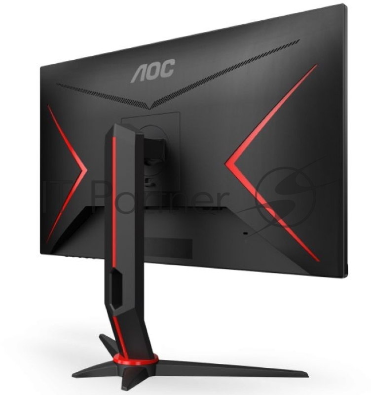 МОНИТОР 27 AOC C27G2U Black-Red с поворотом экрана (VA, изогнутый, 1920x1080, 165Hz, 1 ms, 178°/178°, 250 cd/m, 80M:1)