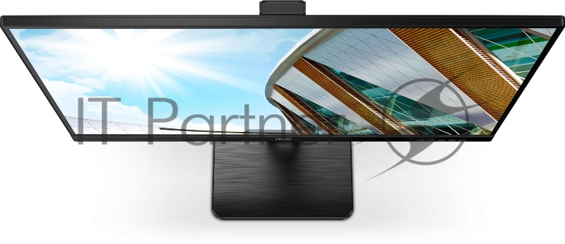 МОНИТОР 27 AOC U27P2CA Black с поворотом экрана (4K, IPS, 3840x2160, 4 ms, 178°/178°, 350 cd/m, 50M:1, +2xHDMI 2.0,+DP)