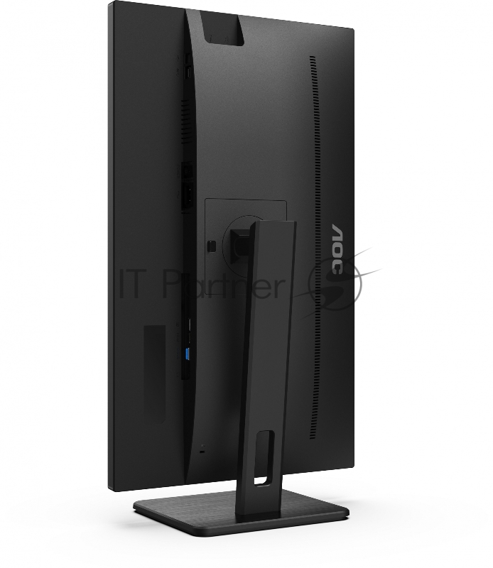 МОНИТОР 27 AOC U27P2CA Black с поворотом экрана (4K, IPS, 3840x2160, 4 ms, 178°/178°, 350 cd/m, 50M:1, +2xHDMI 2.0,+DP)