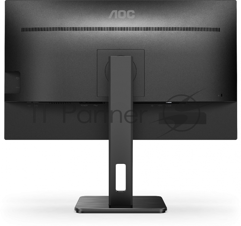 МОНИТОР 27 AOC U27P2CA Black с поворотом экрана (4K, IPS, 3840x2160, 4 ms, 178°/178°, 350 cd/m, 50M:1, +2xHDMI 2.0,+DP)