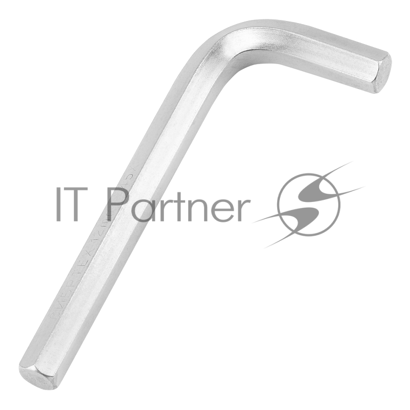 Набор ключей имбусовых HEX СИБРТЕХ , 2–12 мм, 45x, закаленные, 9 шт., короткие, никель.//Сибртех 12316