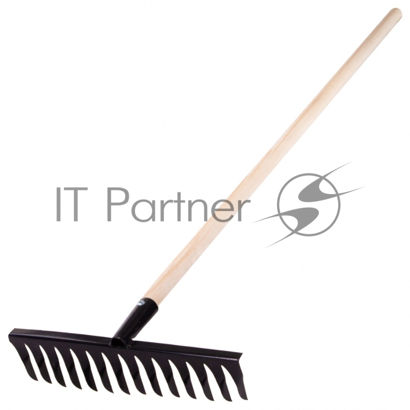 Грабли СИБРТЕХ 14-зубые,350мм,с черенком,витые//СИБРТЕХ Россия 61768