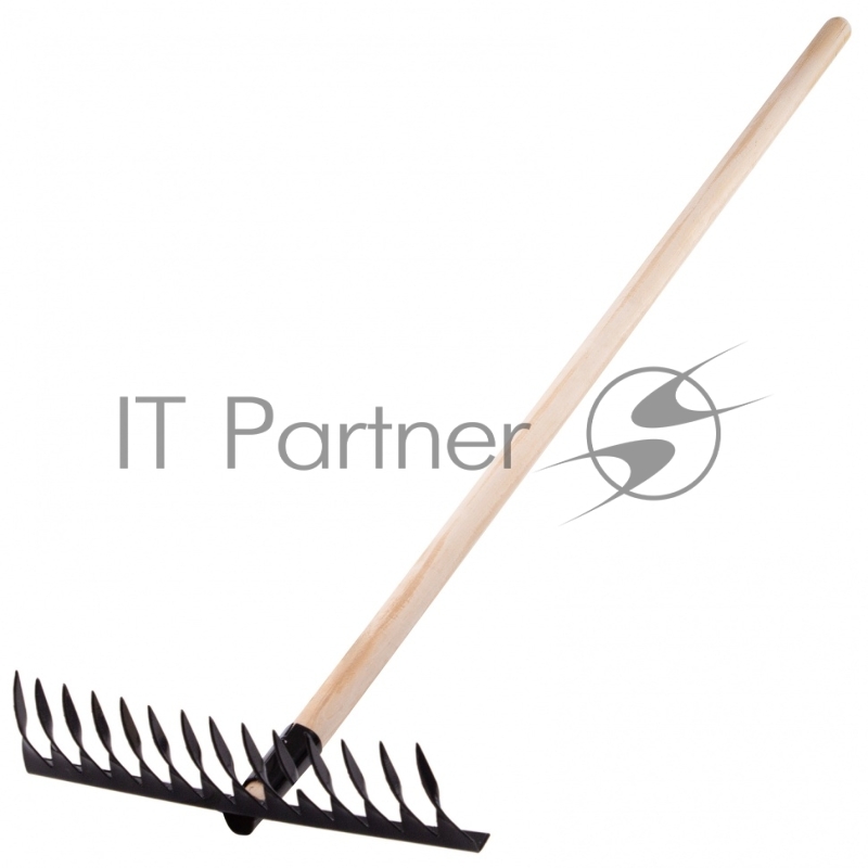 Грабли СИБРТЕХ 14-зубые,350мм,с черенком,витые//СИБРТЕХ Россия 61768