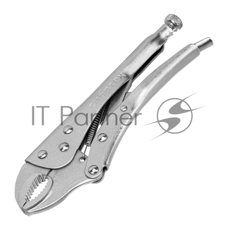 Зажим СИБРТЕХ ручной, полукруглый захват, 220 мм 18422